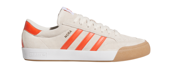 adidas orange and white
