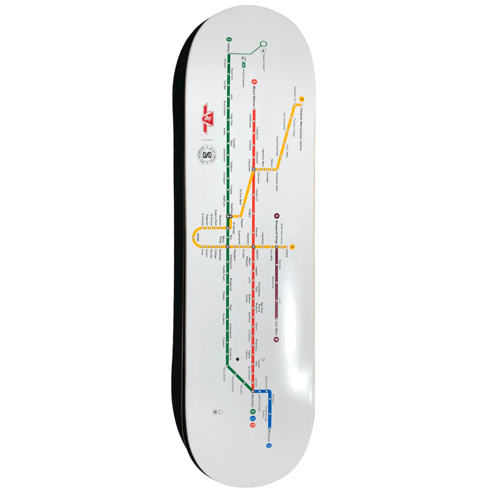 So Hip Toronto x TTC Map | White Asst. Sizes