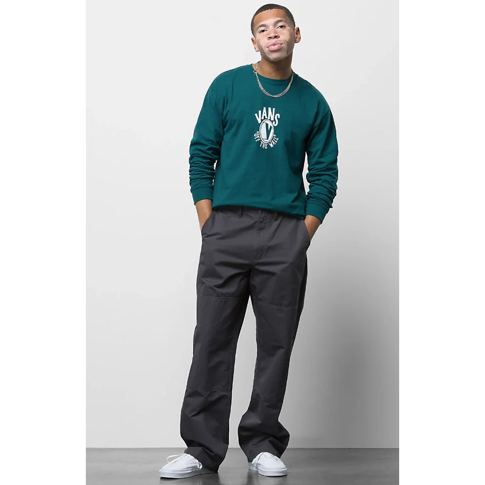 Vans Authentic Chino Loose Double Knee Pant | Charcoal – So Hip