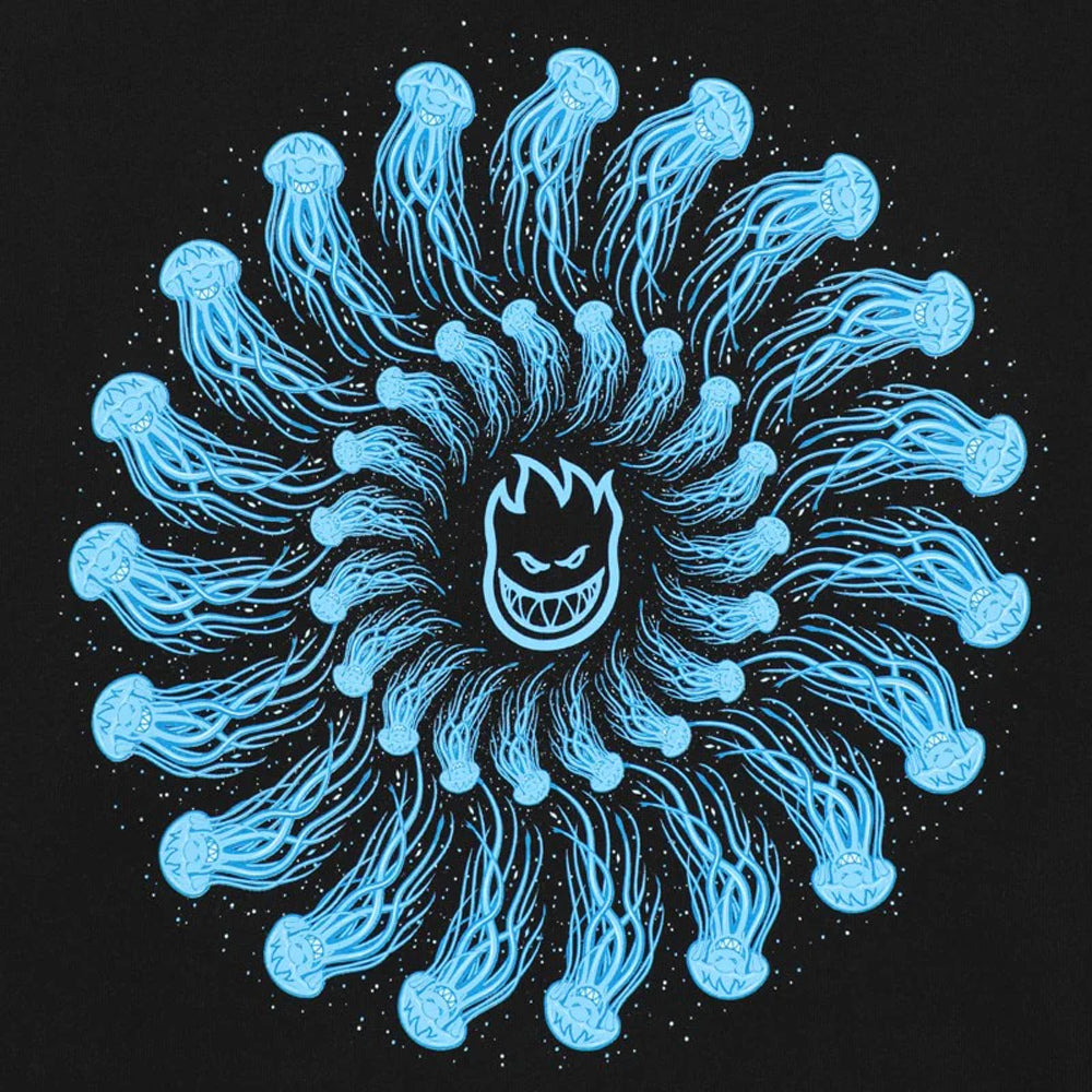 Spitfire x Atlantic Drift Jelly Classic Hoodie | Black – So Hip