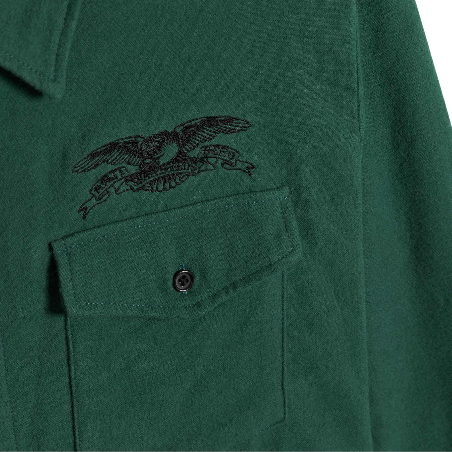 Basic Eagle Flannel | Dark Green - So Hip Toronto