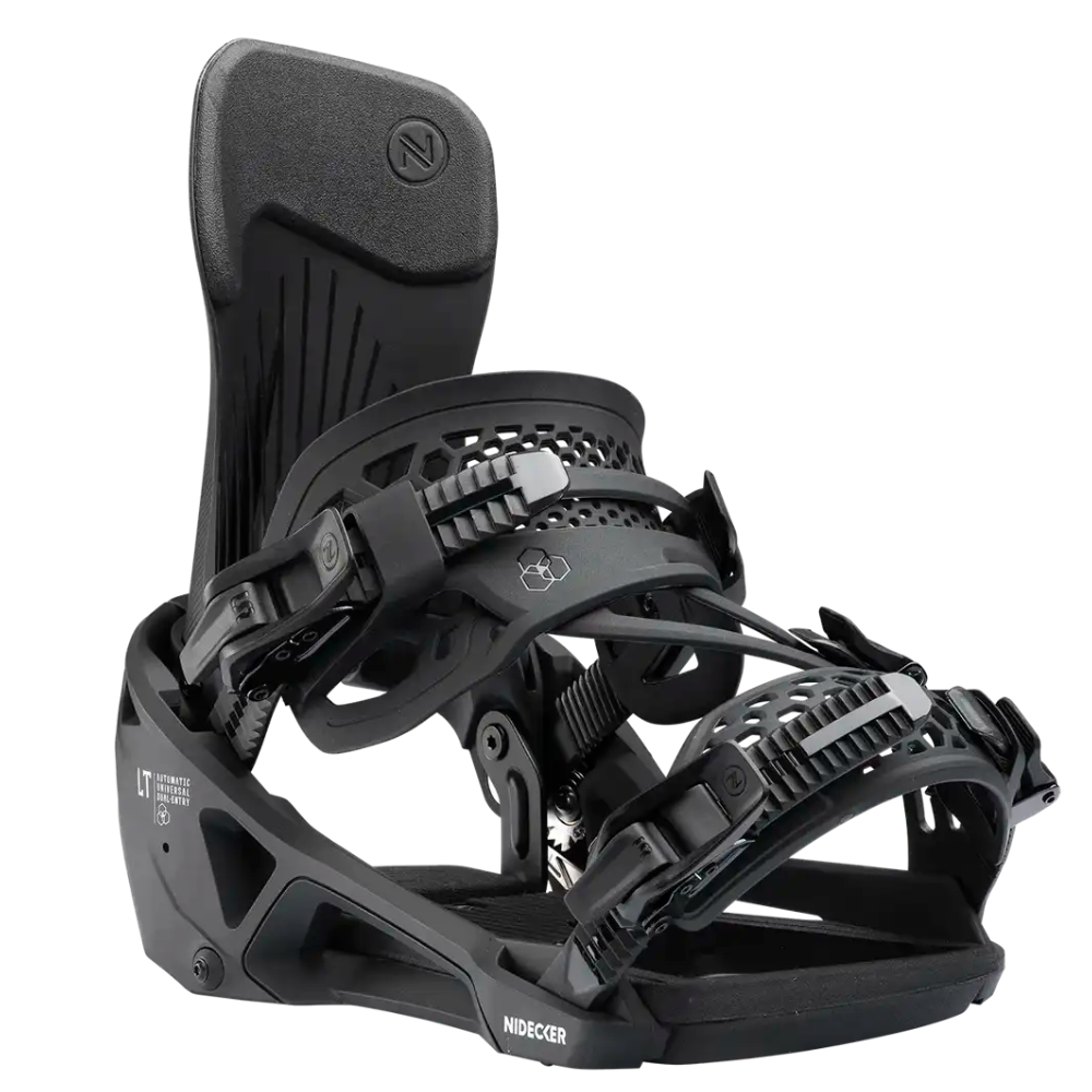 Nidecker LT Supermatic 2026 Bindings | Black – So Hip Toronto