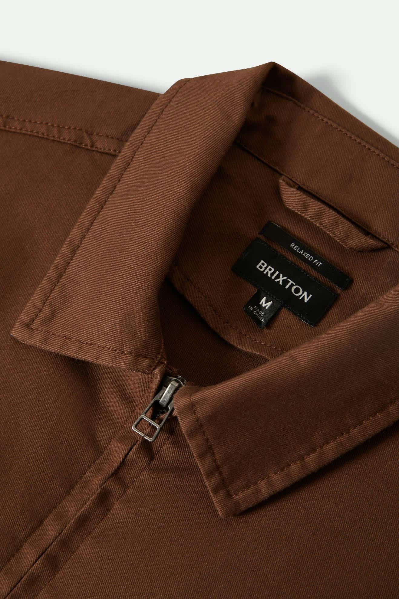 Brixton Union Relaxed Harrington Jacket | Pinecone Brown – So Hip