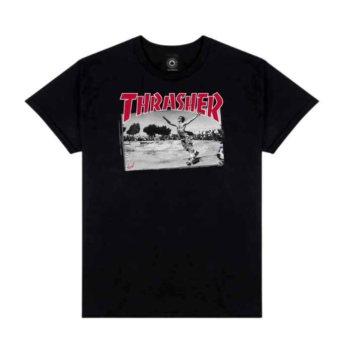Thrasher Jake Dish T Shirt Black S