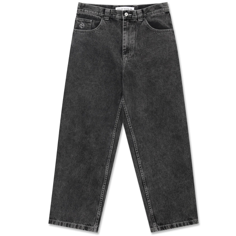 デニム/ジーンズ Polar Skate Co Big Boy Jeans Polar Big Boy Jeans | Silver Black – So Hip Toronto