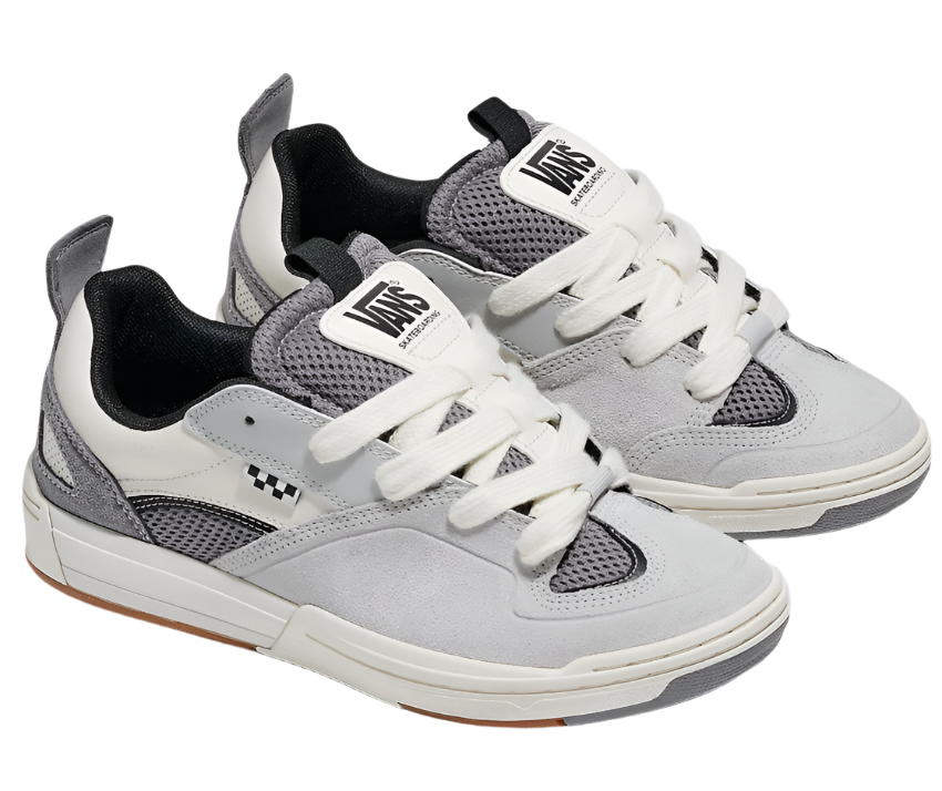 Grey skater vans on sale