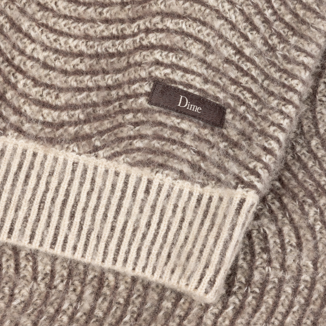 ダイム　DIME MOHAIR WAVE KNIT FALL25 Dime Mohair Wave Knit Sweater | Camel – So Hip Toronto