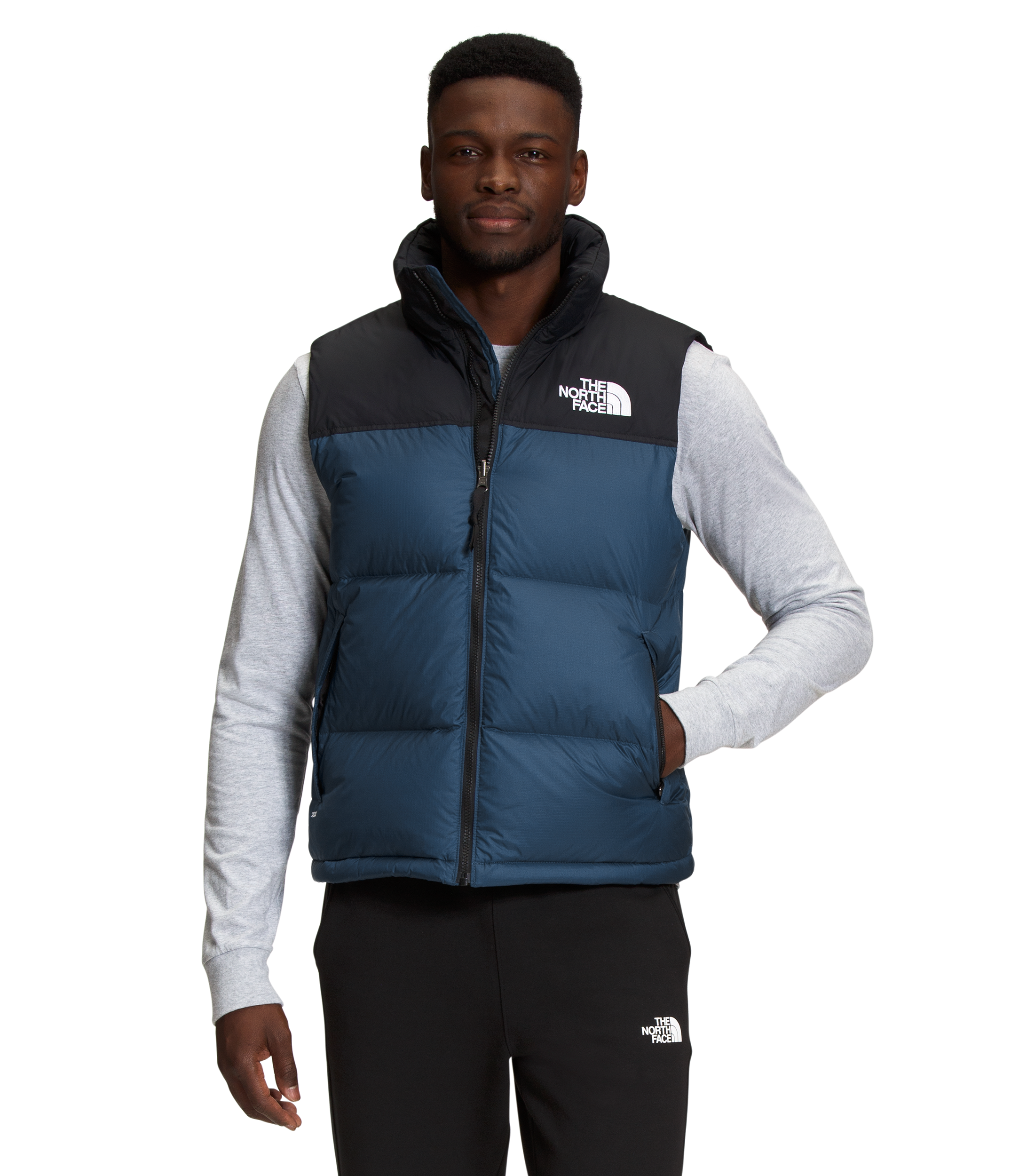 1996 Retro Nuptse Vest | Shady Blue - So Hip Toronto