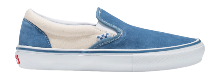 Vans Skate Slip-On Shoe | Cream/Light Navy – So Hip Toronto Vans Skate Slip-On Shoe | Cream/Light Navy – So Hip Toronto