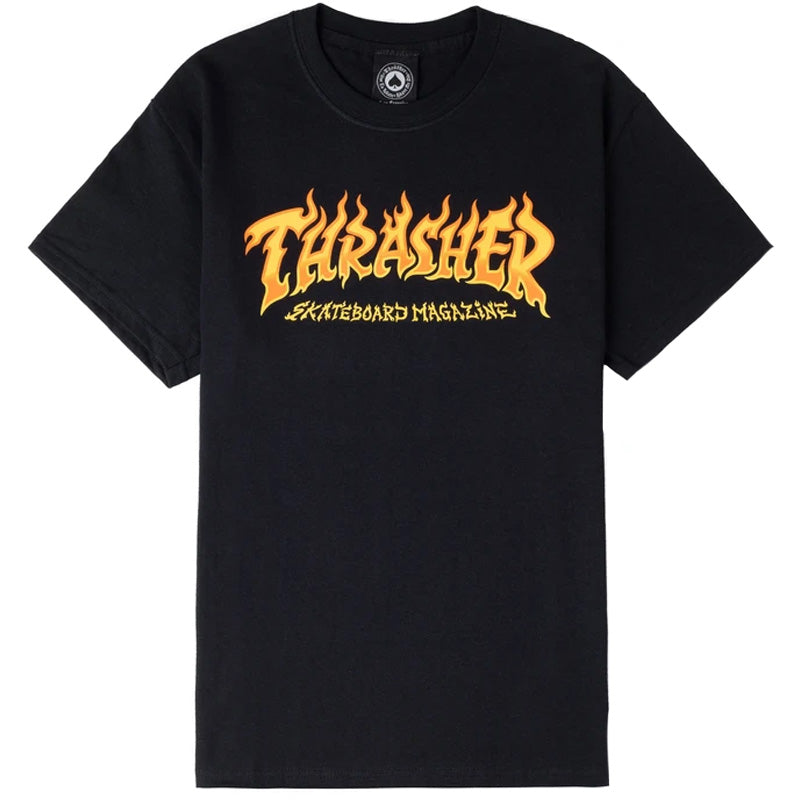 Fire Logo T-Shirt | Black - So Hip Toronto